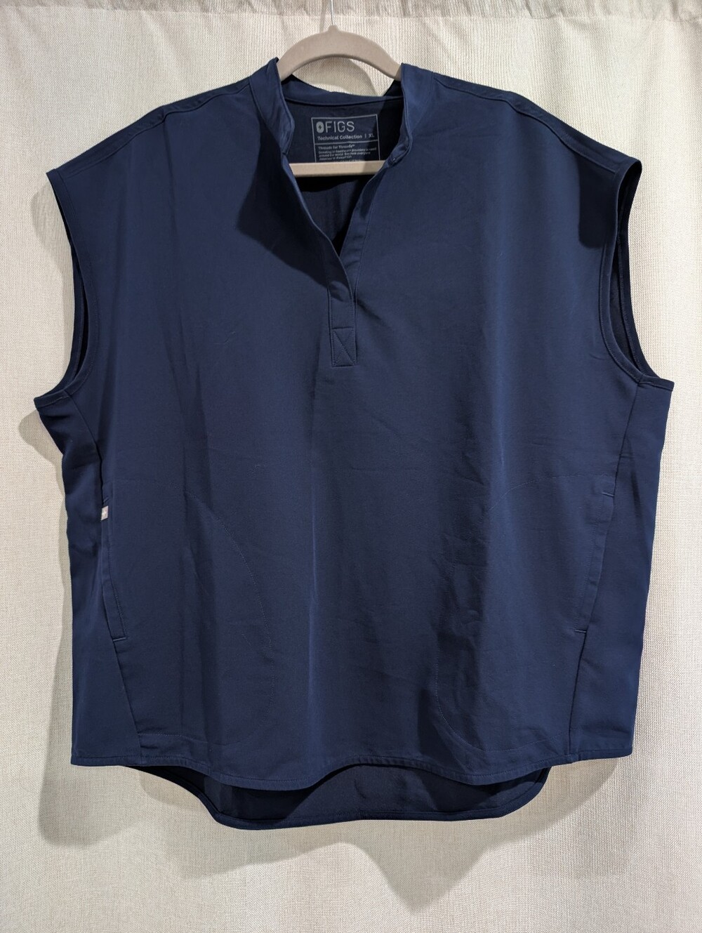 FIGS Rafaela Scrub Top Navy XL Women's Medical Nurse Healthcare # 1000214 PO5757